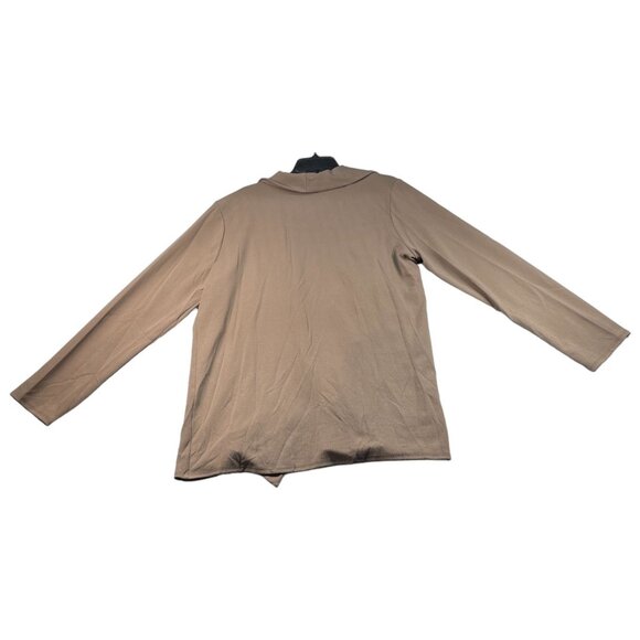 HEIMISH USA Tan Open Front Sweater - Picture 2 of 6